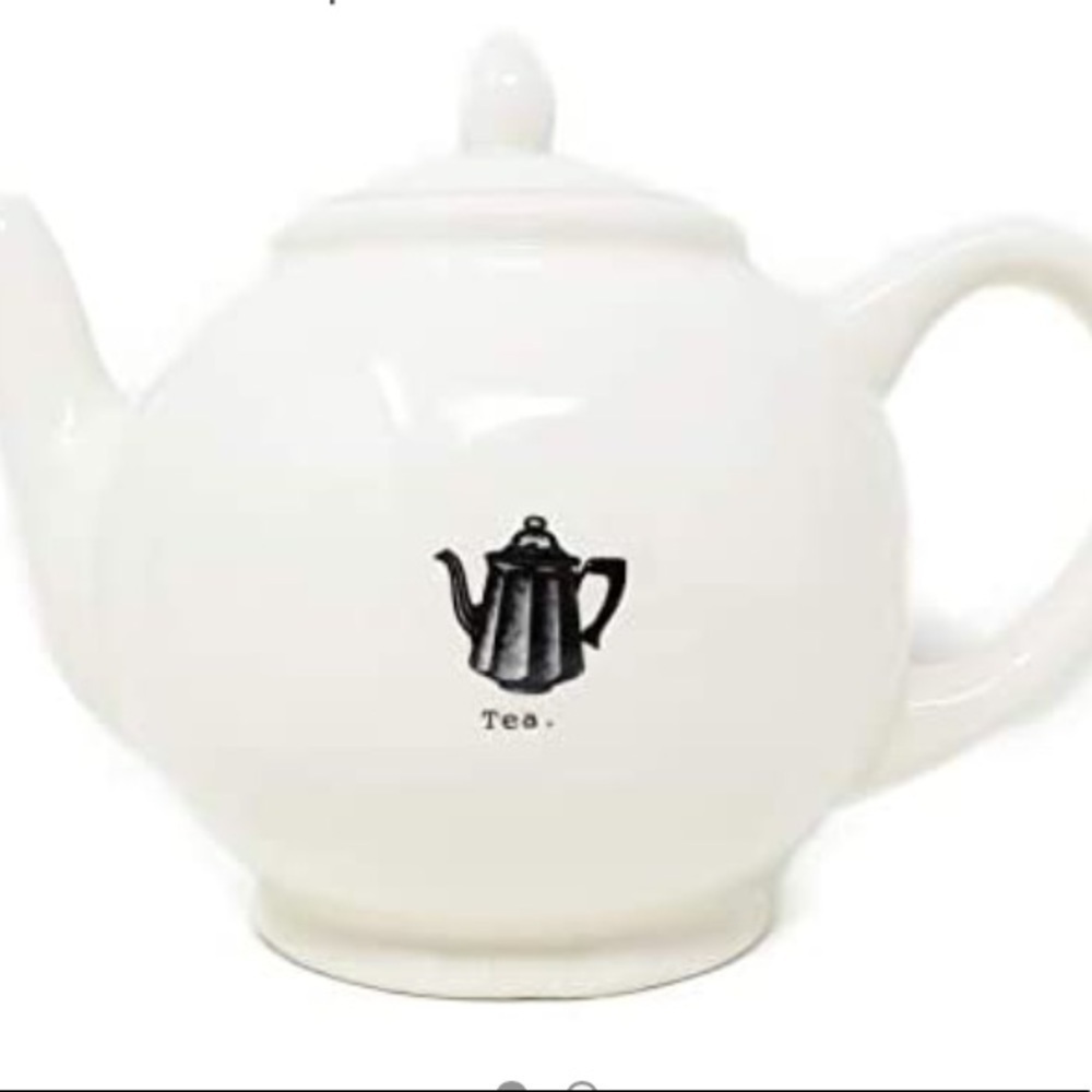 Rae Dunn Magenta Ceramic Tea Pot Icon Teapot